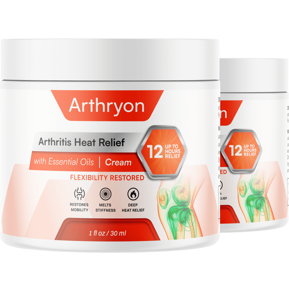 Arthryon Arthritis Heat Relief Cream jars